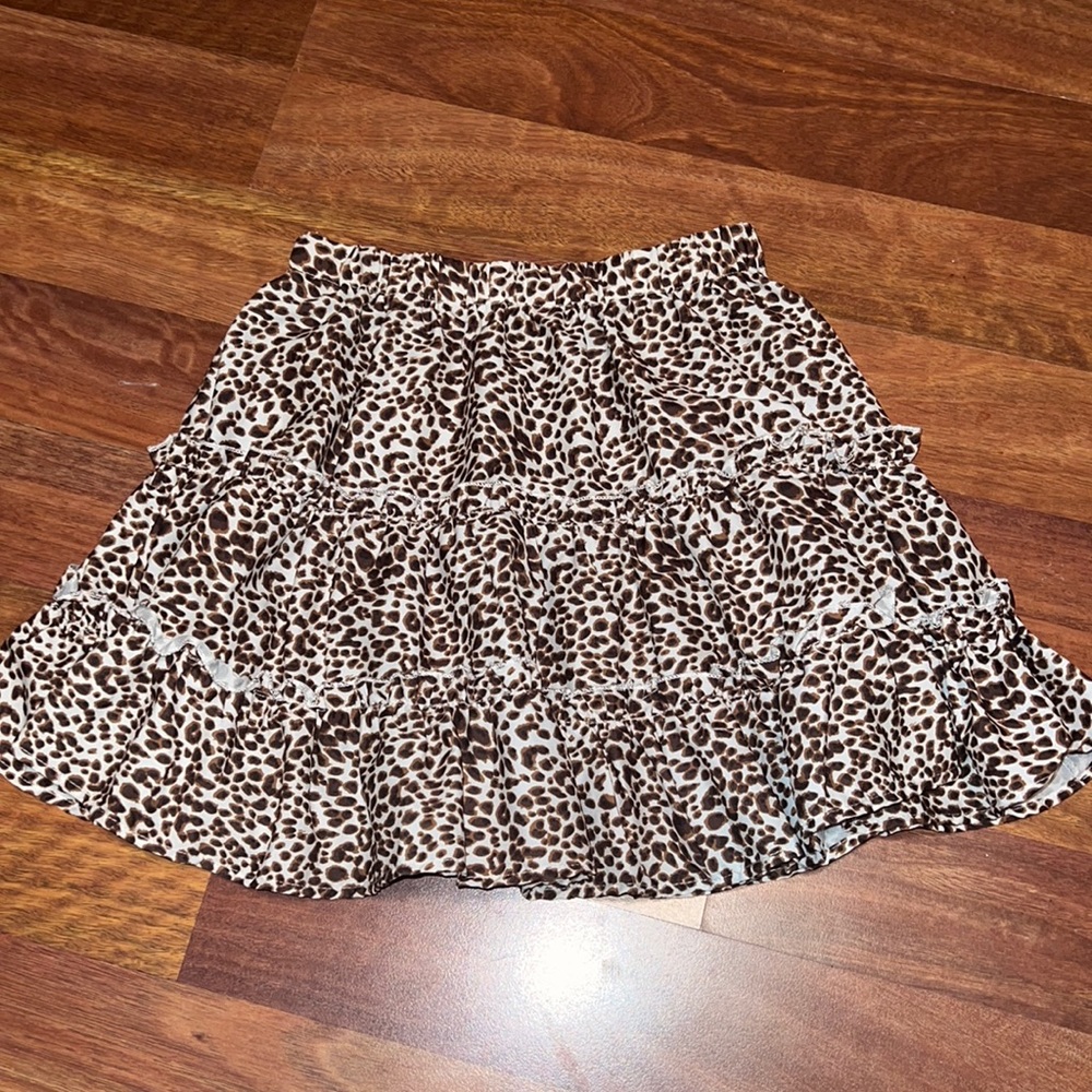 Shein Cheetah Skirt